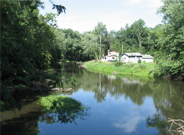 Tippecanoe River, just off the