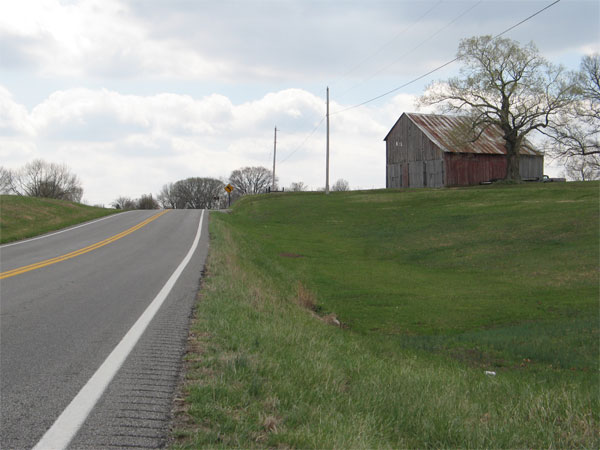 Near Eddyville KY