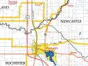 Fulton County map