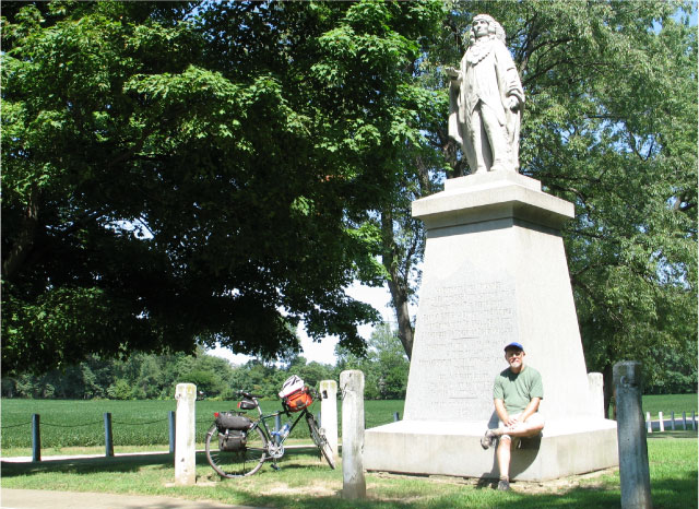 Chief Menominee monument