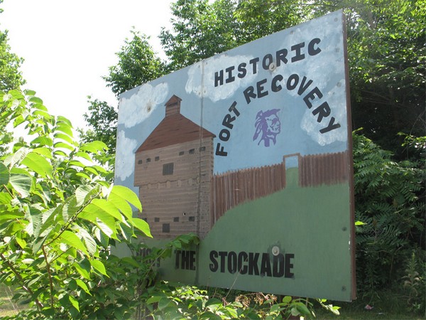 Fort Recovery welcome sign