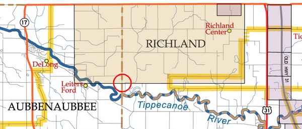 Fulton county bike route - fragment