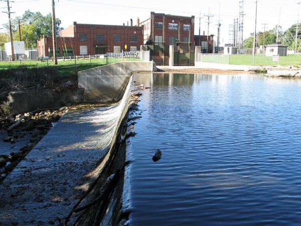 Rice Creek dam