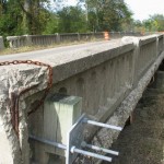 Stony Creek bridge is falling down