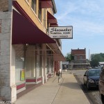 Otterbein - looking north on Main Street Otterbein - looking north on Main Street