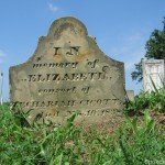 Elizabeth Cicott gravestone in the Independence Cemetery Elizabeth Cicott gravestone in the Independence Cemetery
