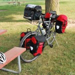 Maiden voyage of new panniers